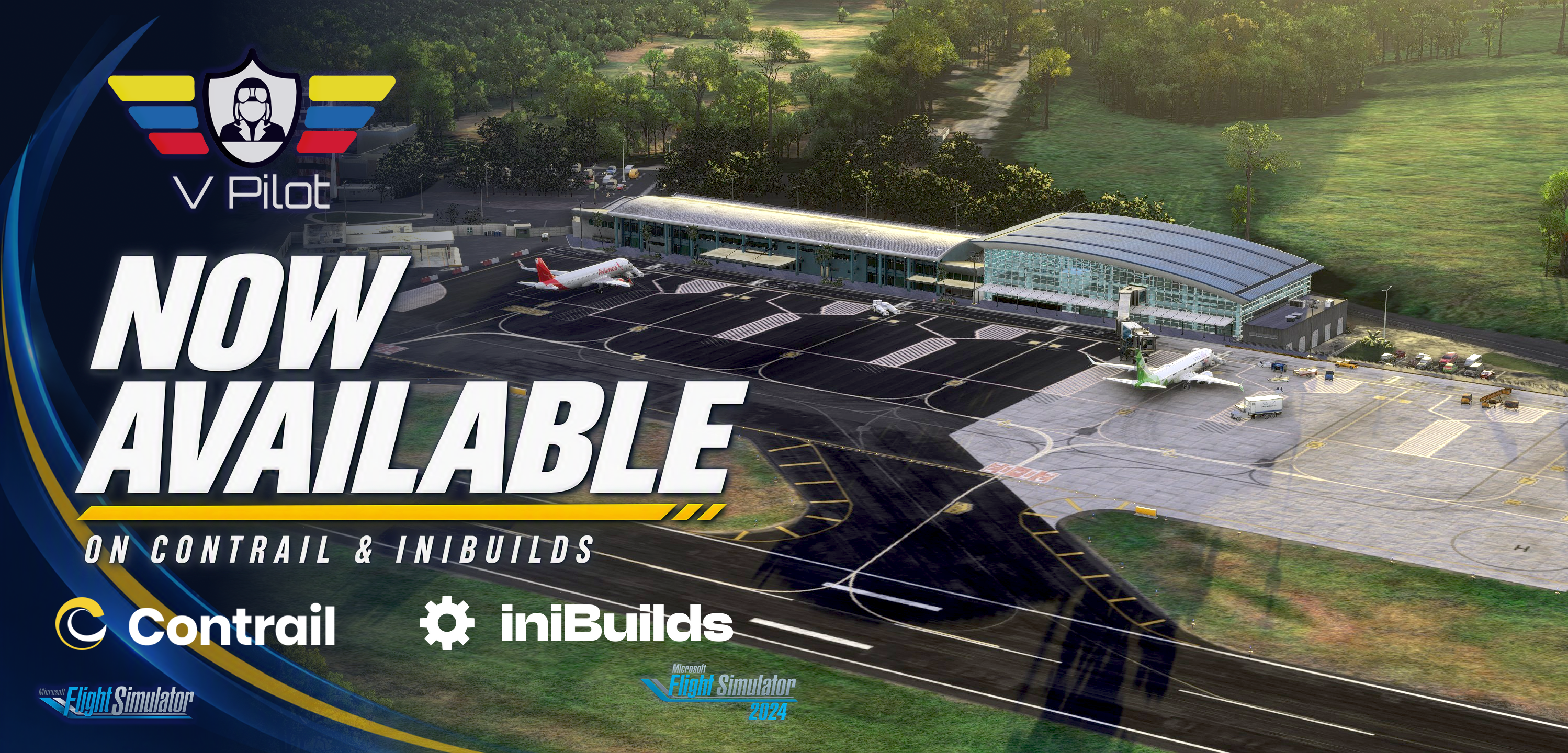 V Pilot Designs - Now Available on Contrail and iniBuilds